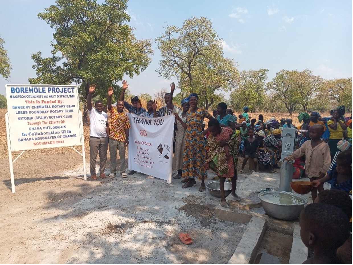The Maasegon borehole project plaque